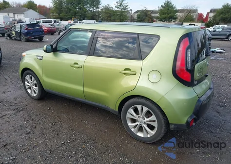 2016 Kia Soul + from USA, damaged, VIN KNDJP3A55G7857749